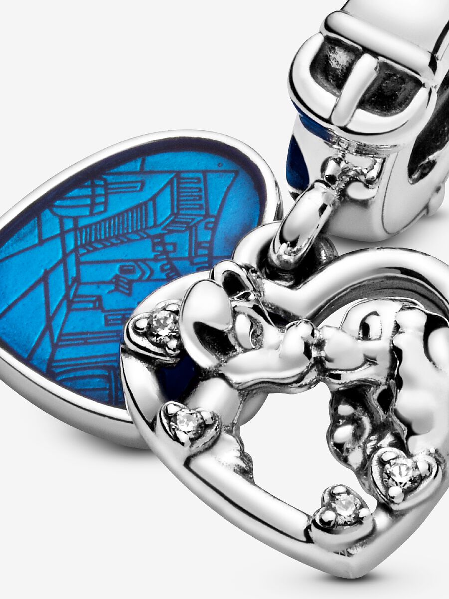 Charm de plata 925 - los opuestos se atraen