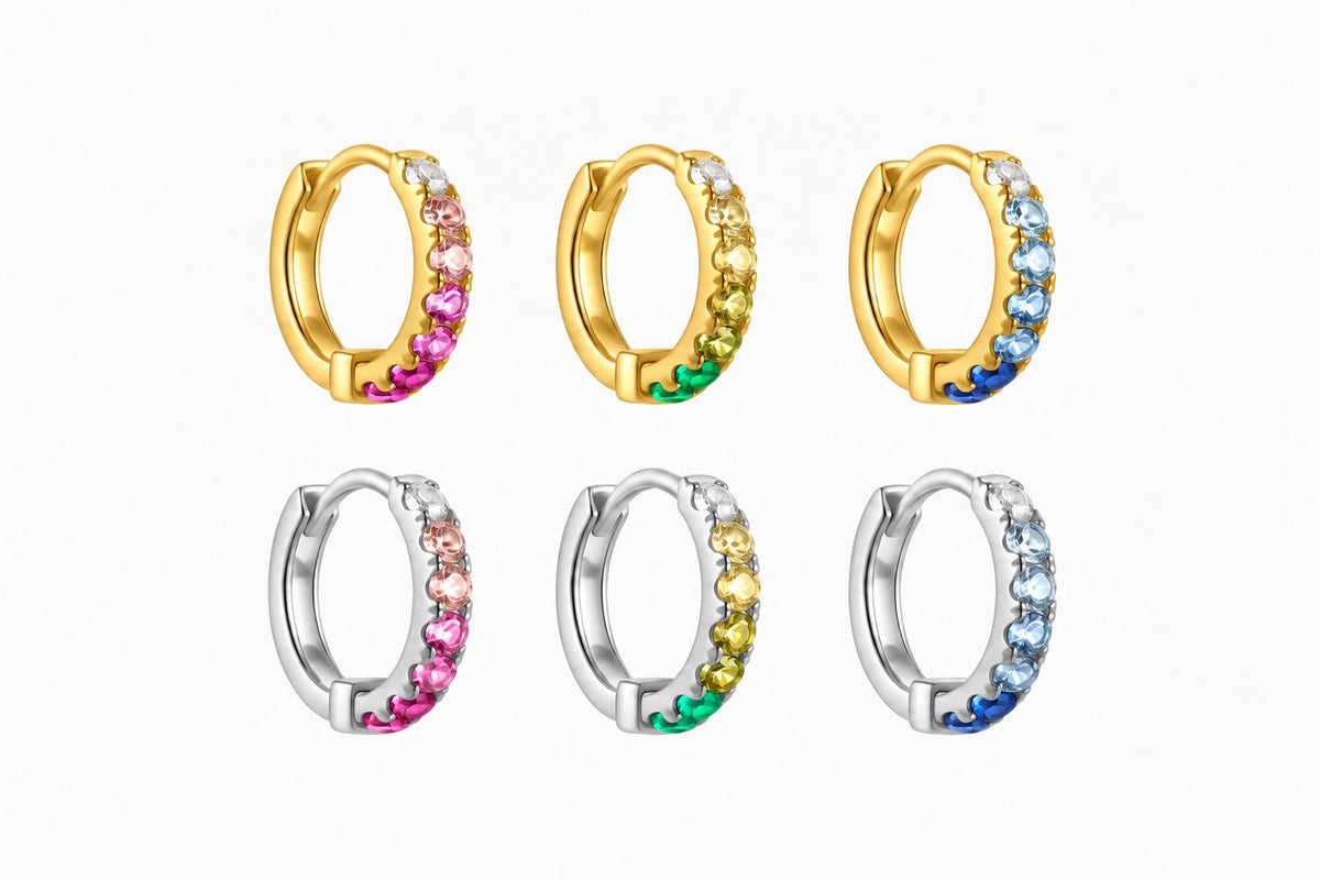 Argollas multicolor