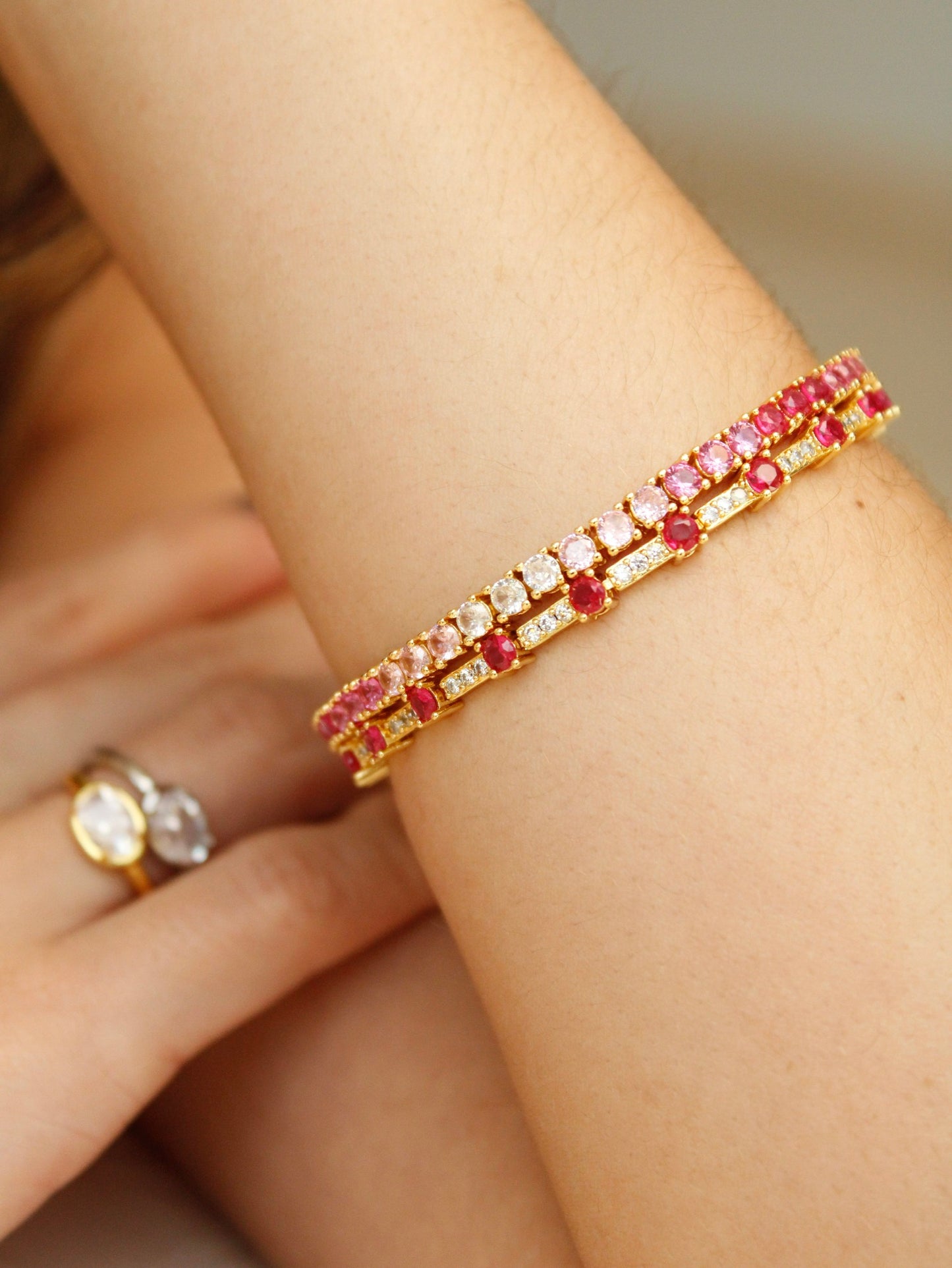 Pink Glow Pulsera