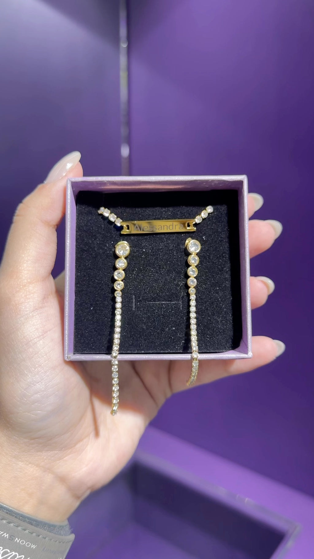 Collar de tenis para grabar