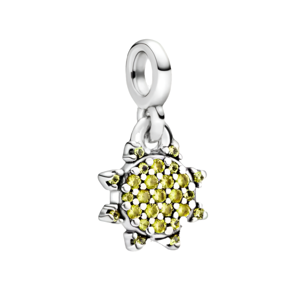 Mini charm de plata - sol