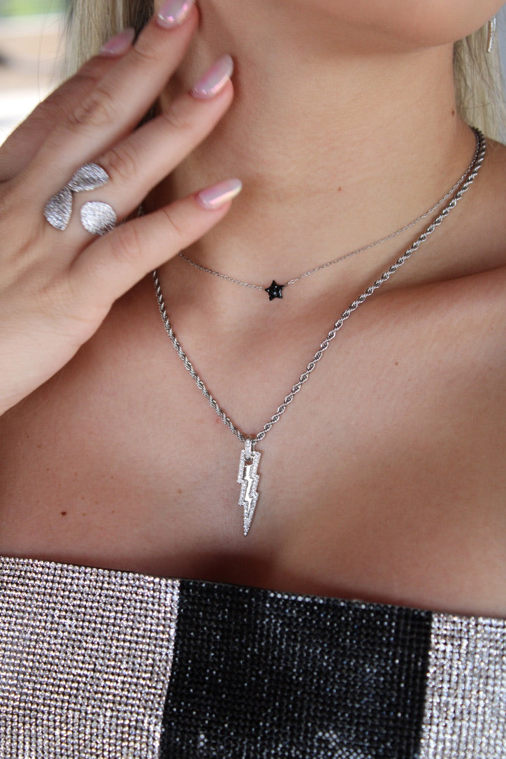 Mini star - plateado