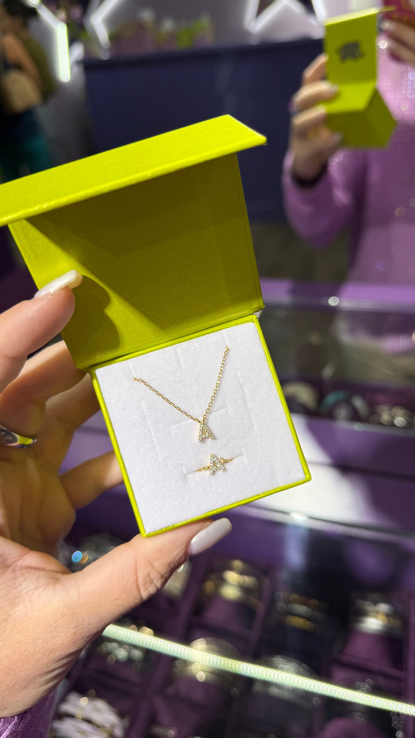 Collar de inicial - Plata de ley 925