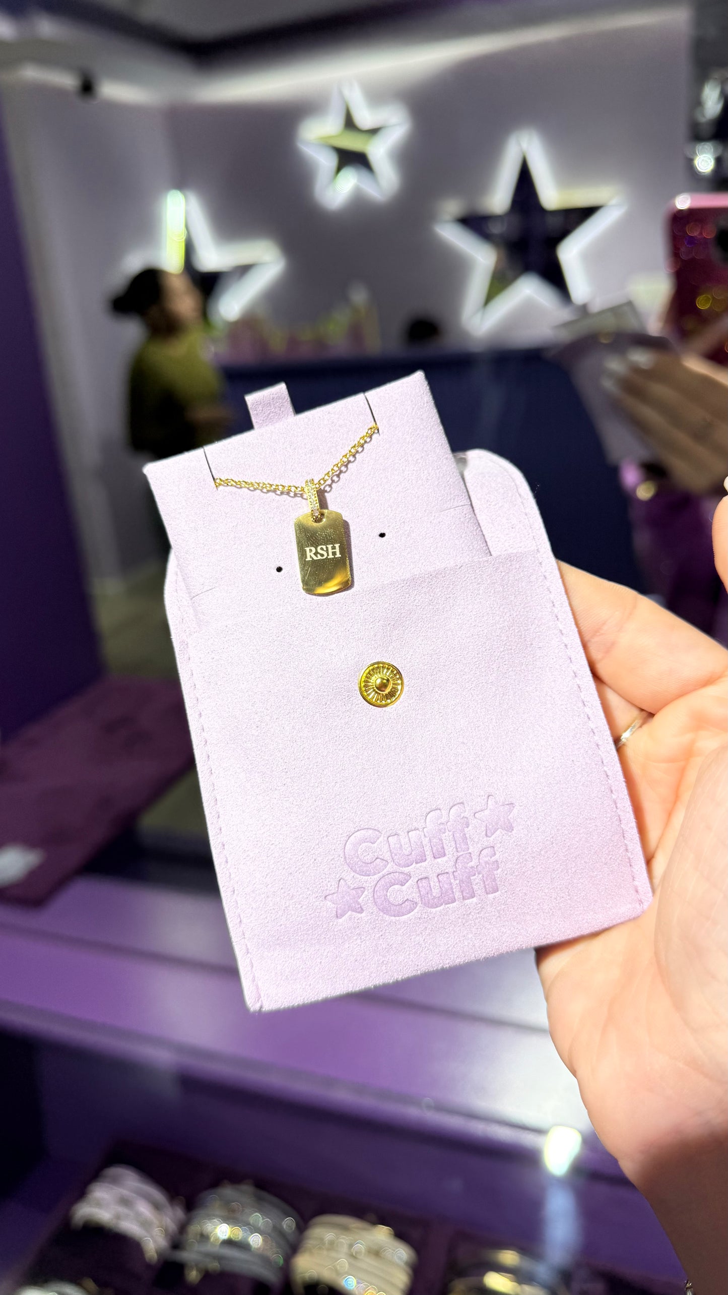 Placa para personalizar con láser - mini!