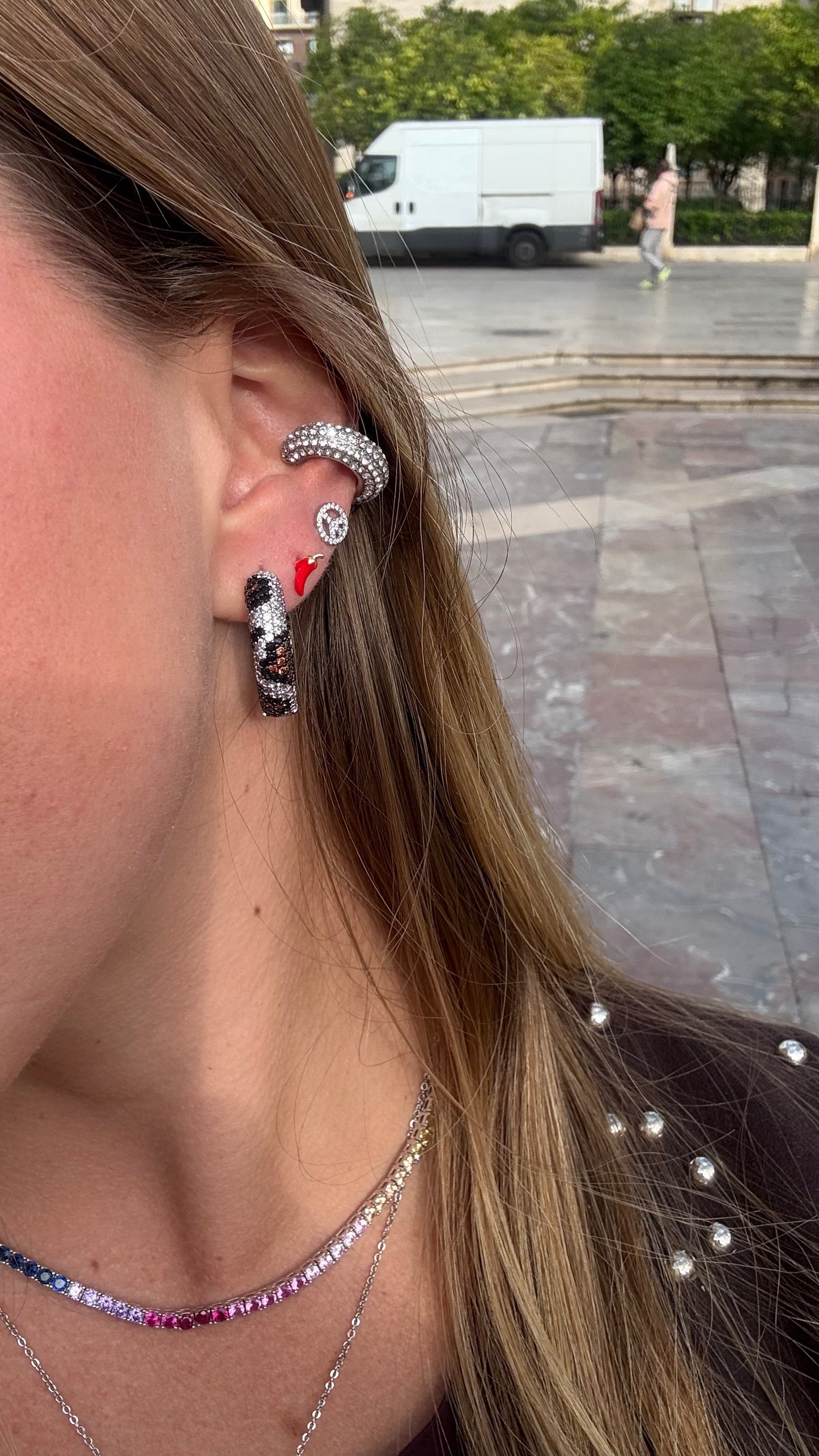 Stud peace - Plata de Ley 925