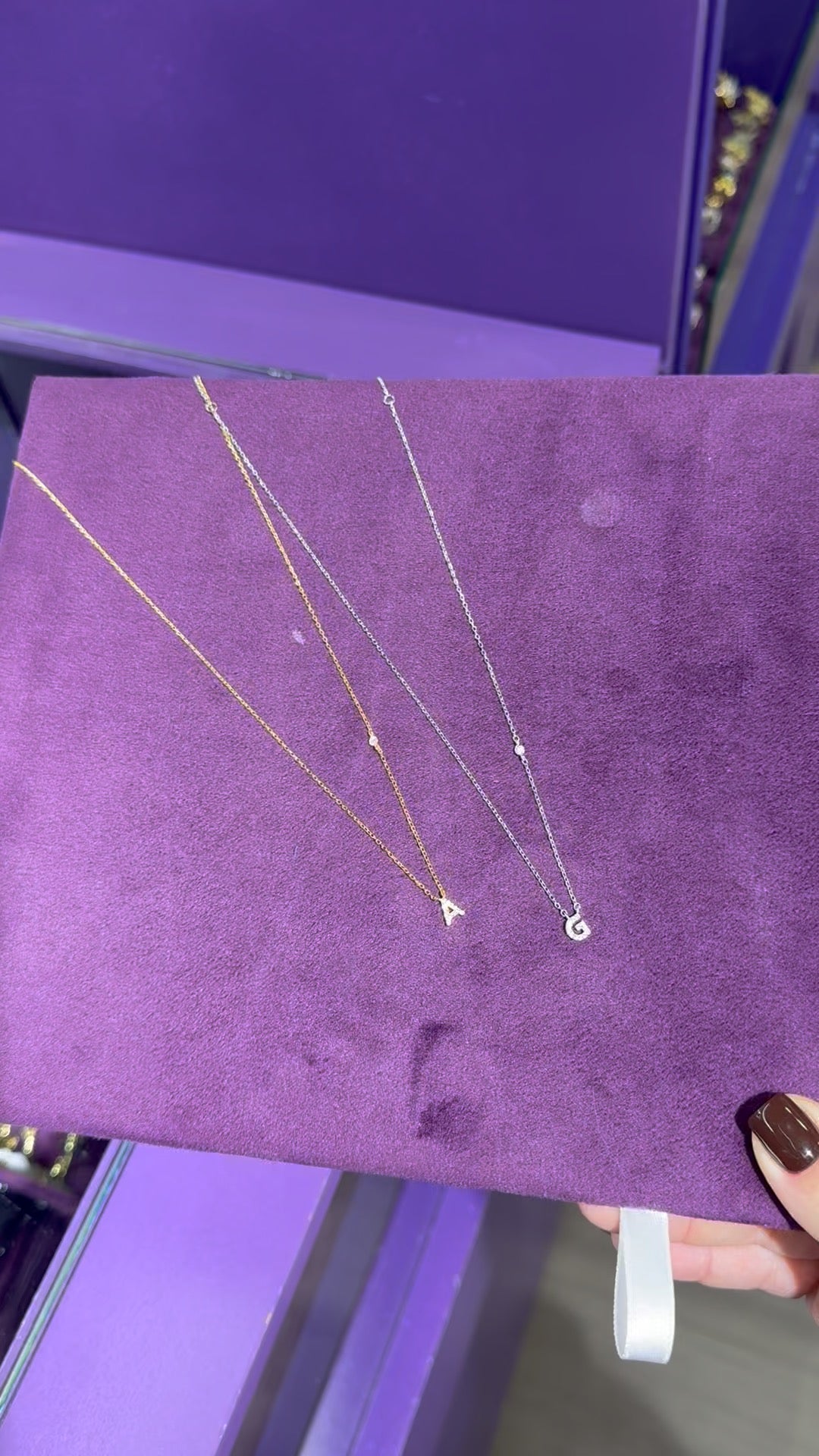 Collar de inicial - Plata de ley 925