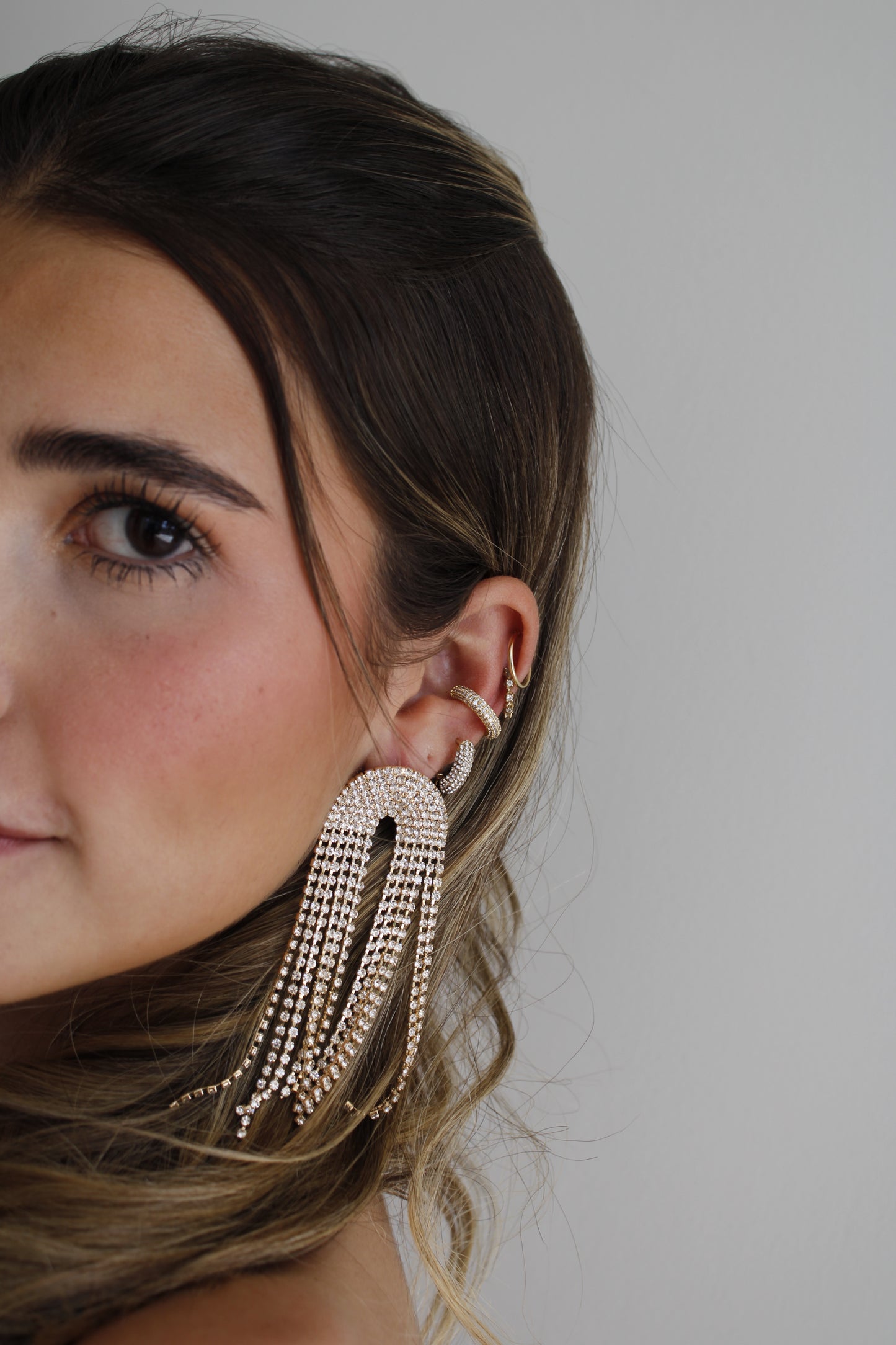 Zarcillos Luxury flecos