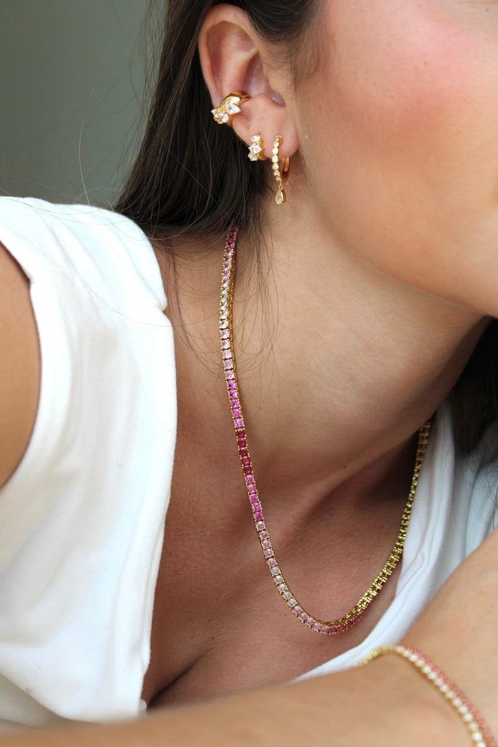 Pink Glow Collar