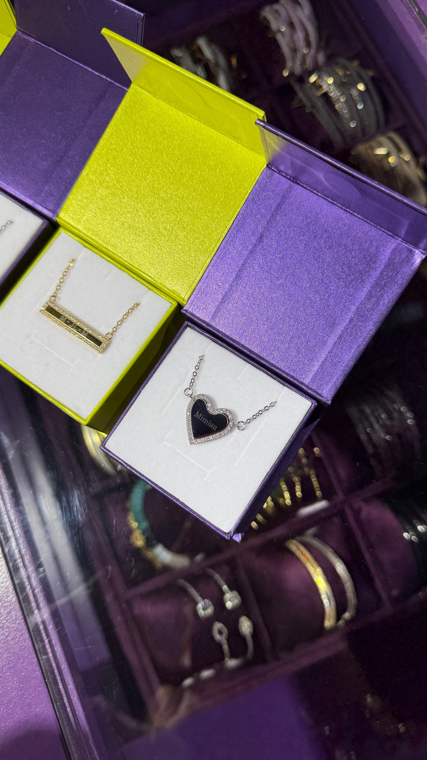 Collar de corazón para personalizar