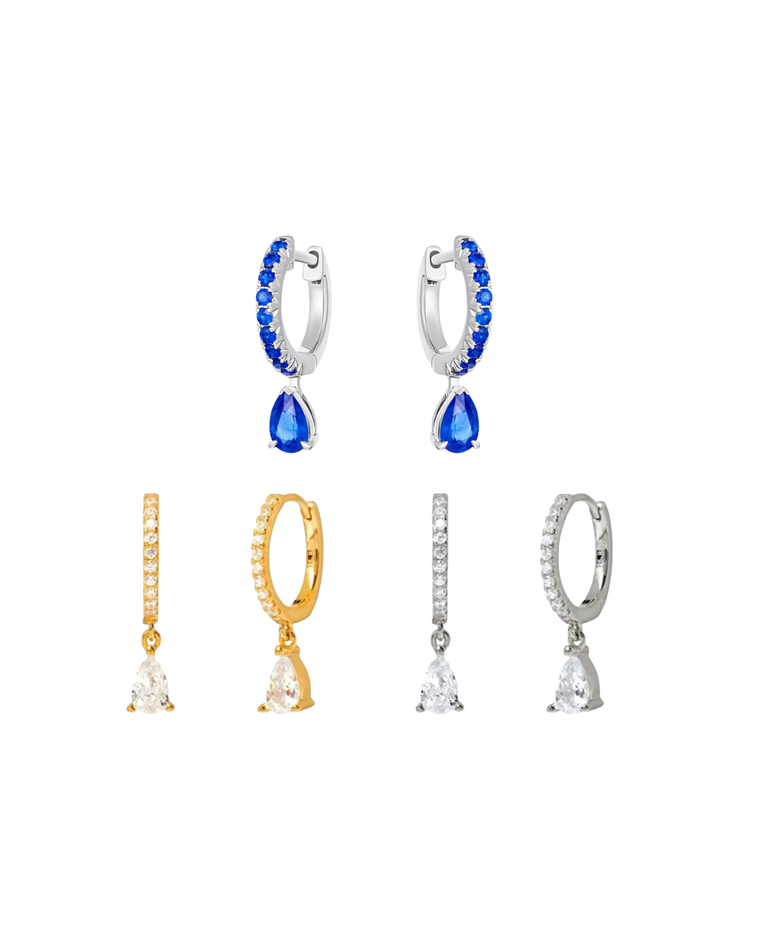 Gota de cristal - Plata de ley 925