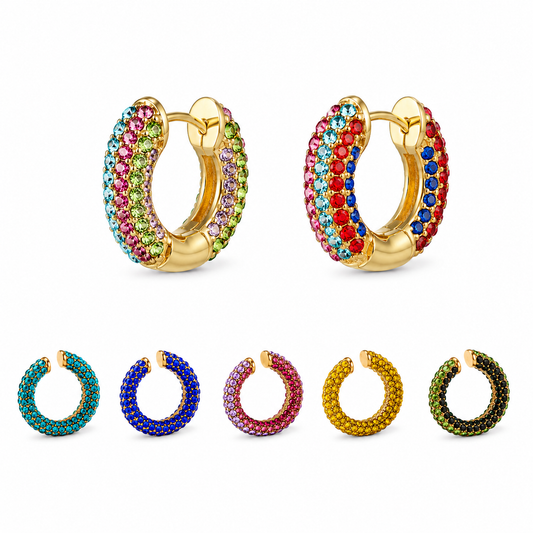 Set Oriana circones multicolor