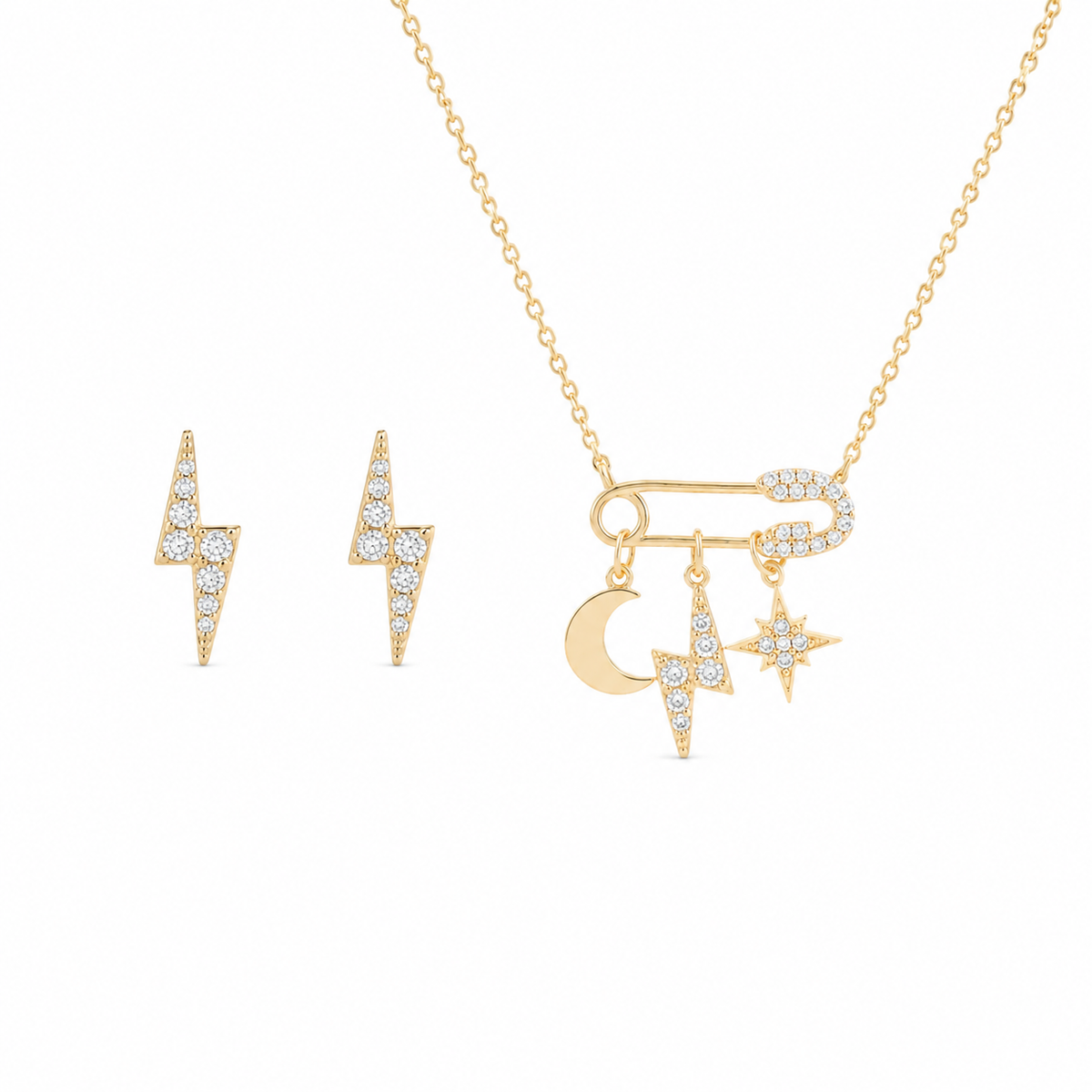 Set Thunder Clip - Plata 925