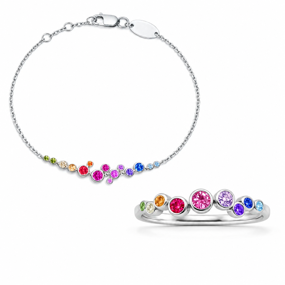 Set Spark Dots - Plata de ley 925