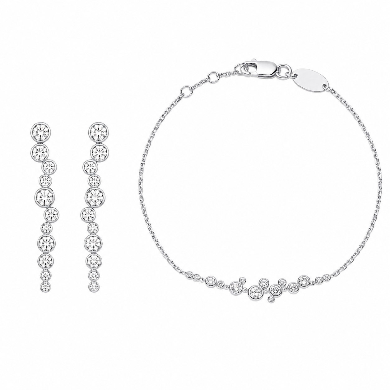 Set Spark Dots - Plata 925