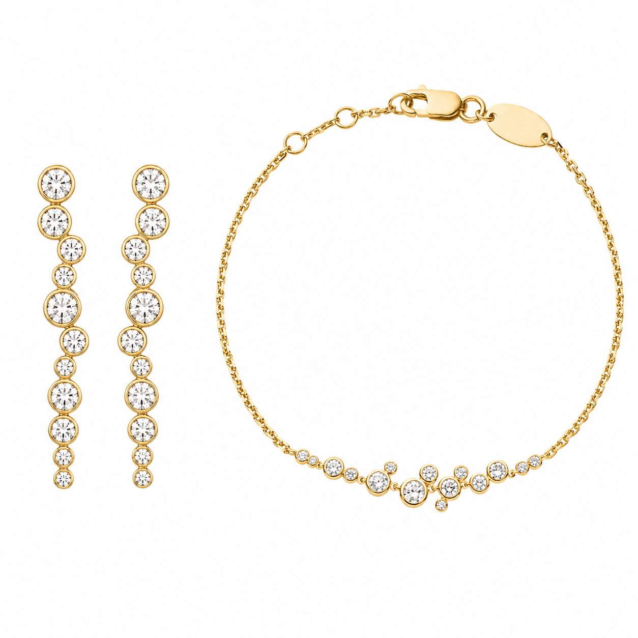 Set Spark Dots - Plata 925