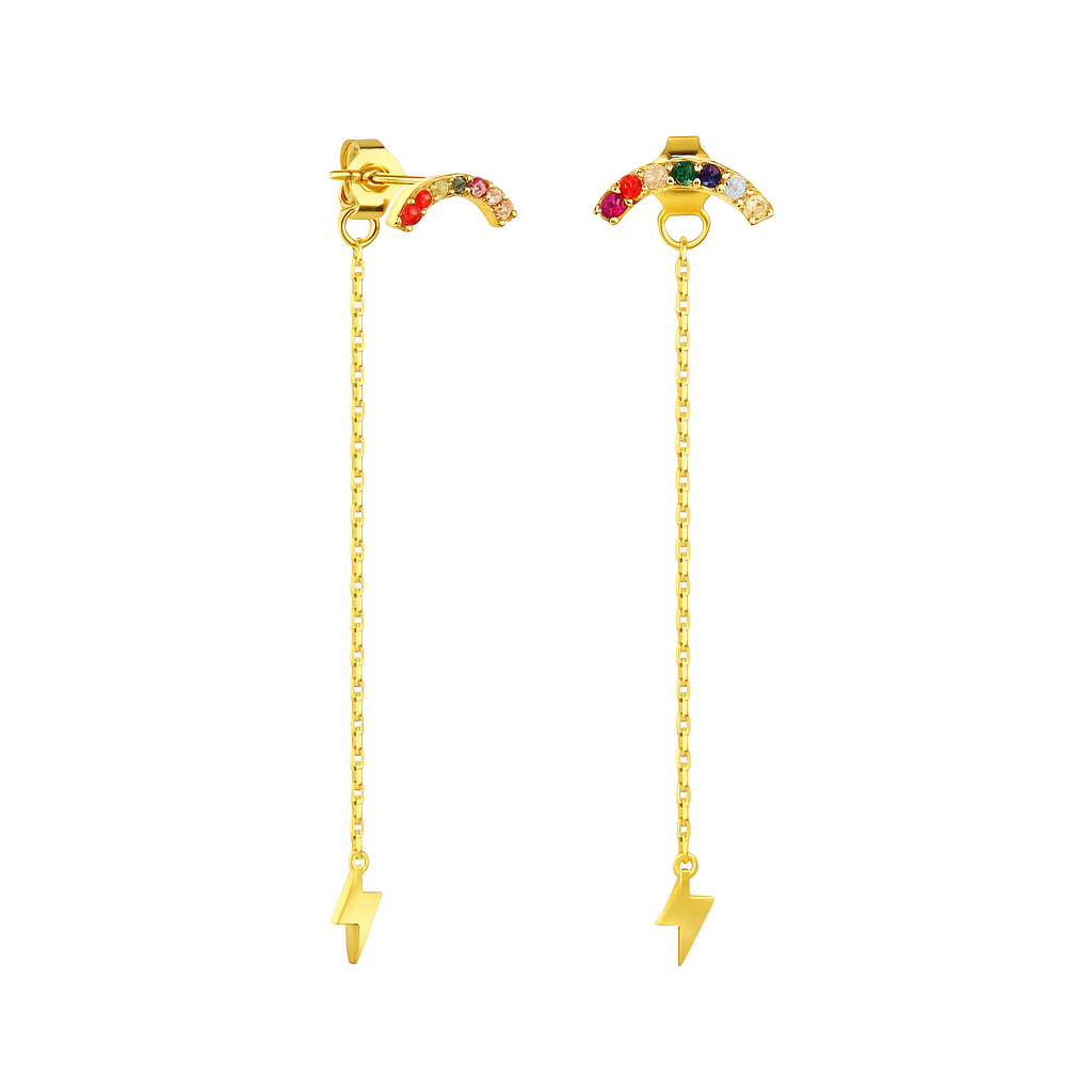 Rainbow thunder - Plata de ley 925