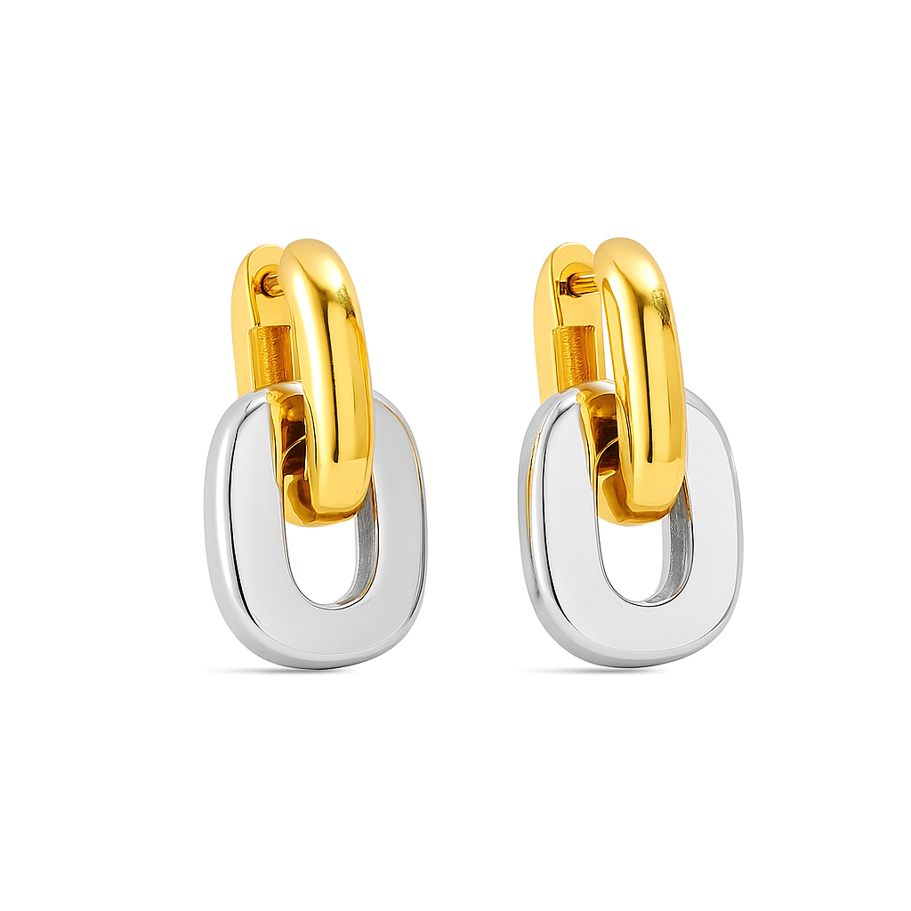 Zarcillos Paola - Plata de ley 925