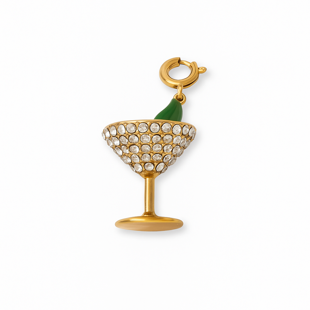 Dije de copa de martini