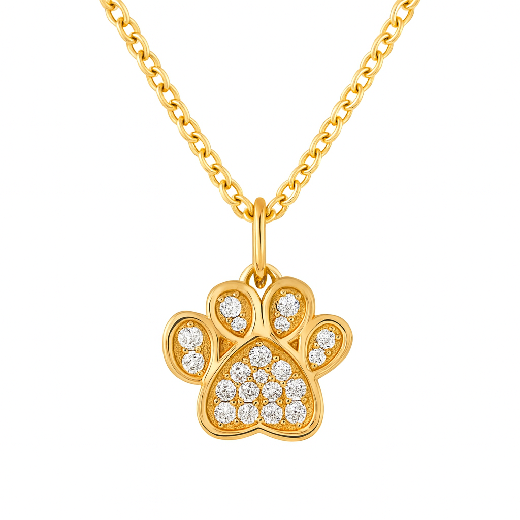 Collar de patita de perrito