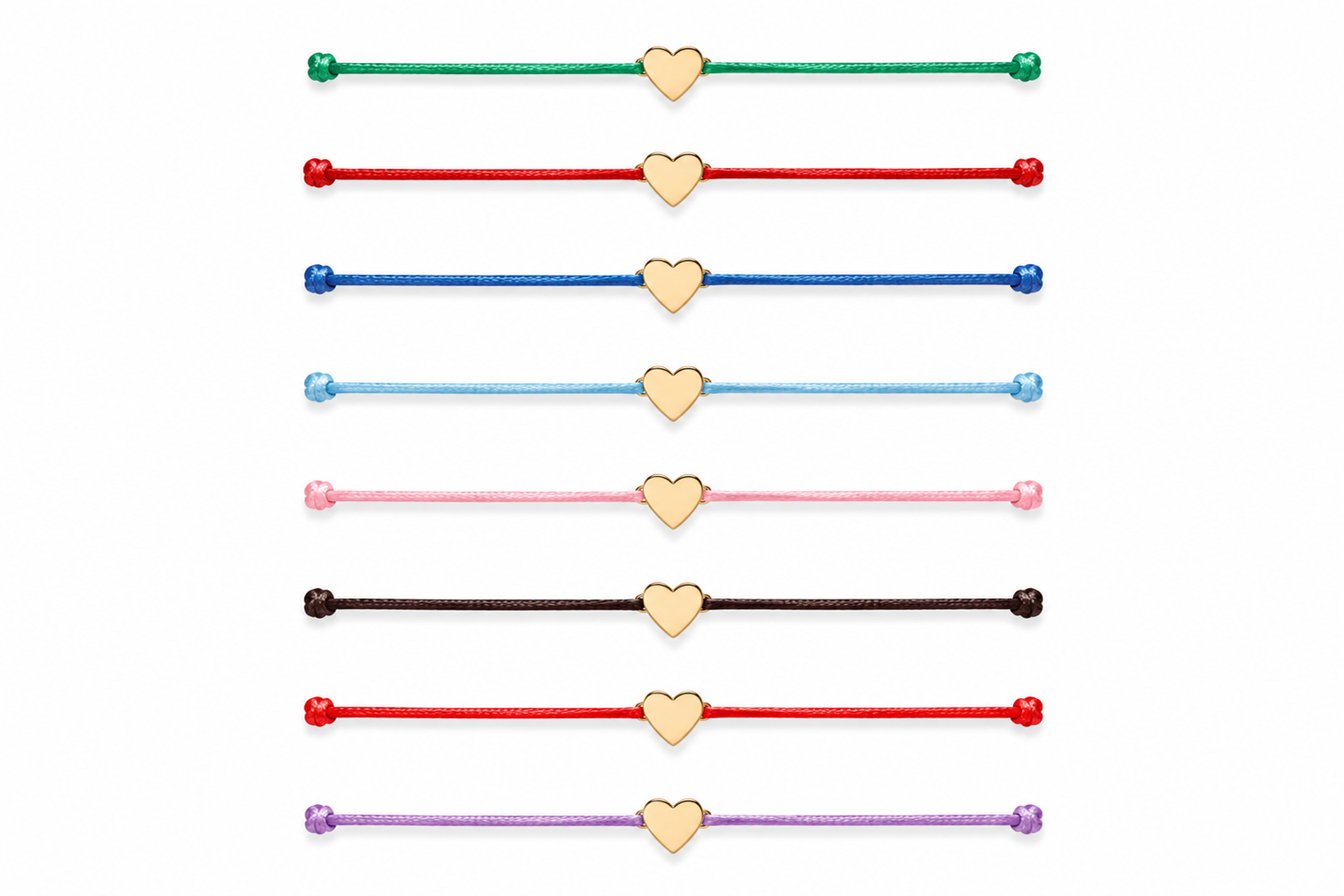 Pulsera make a wish! - set de corazones ( El collar es personalizado )