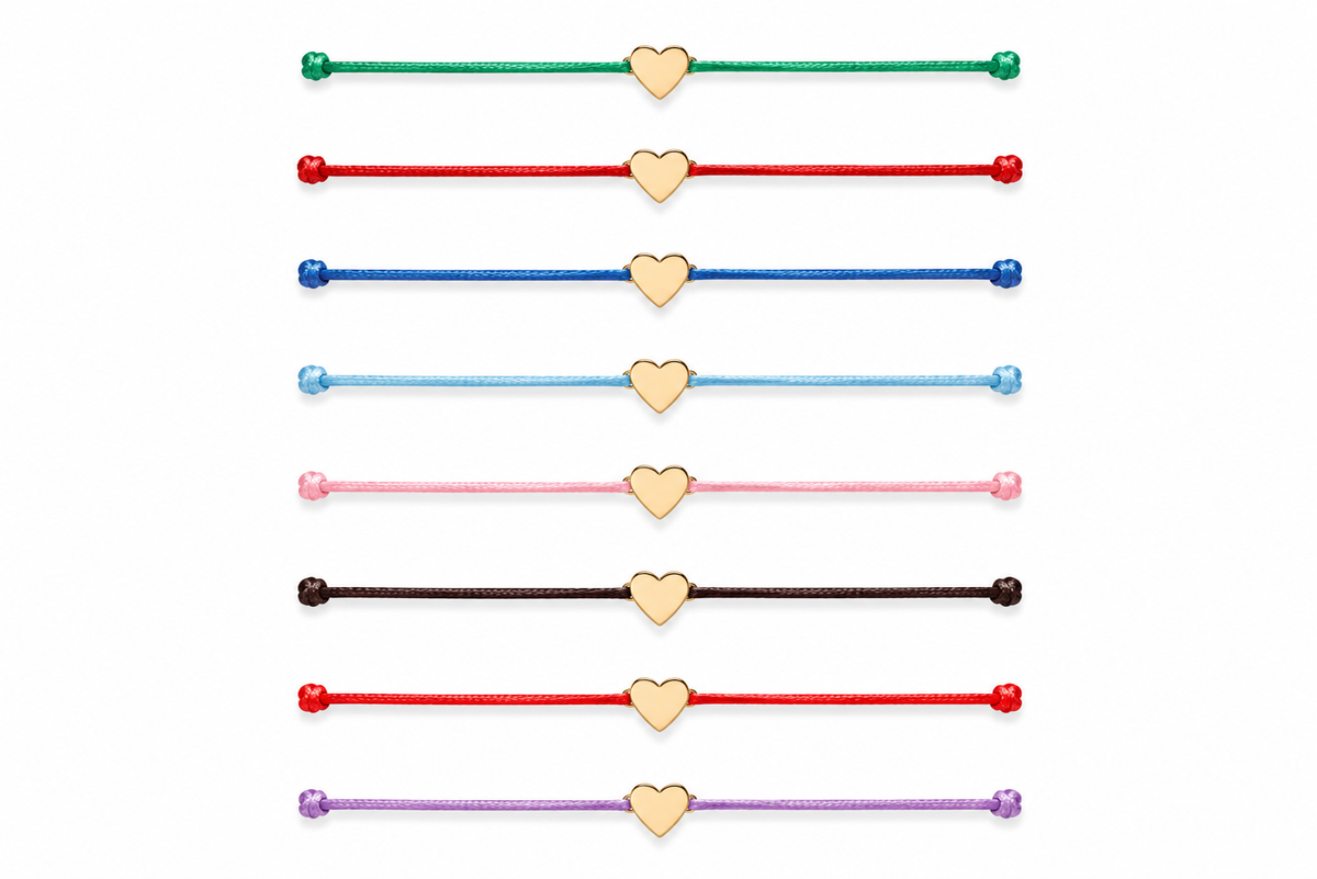 Pulsera make a wish! - set de corazones ( El collar es personalizado )