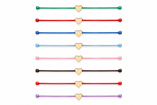 Pulsera make a wish! - corazones