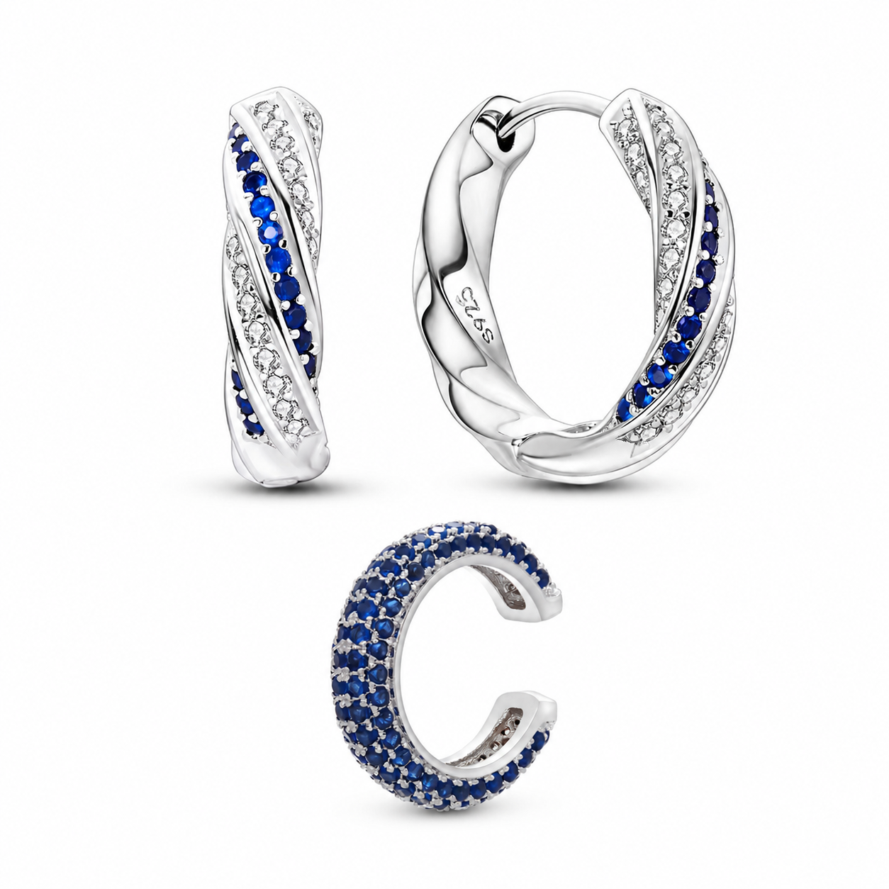Set Royal Blue - Plata de ley 925