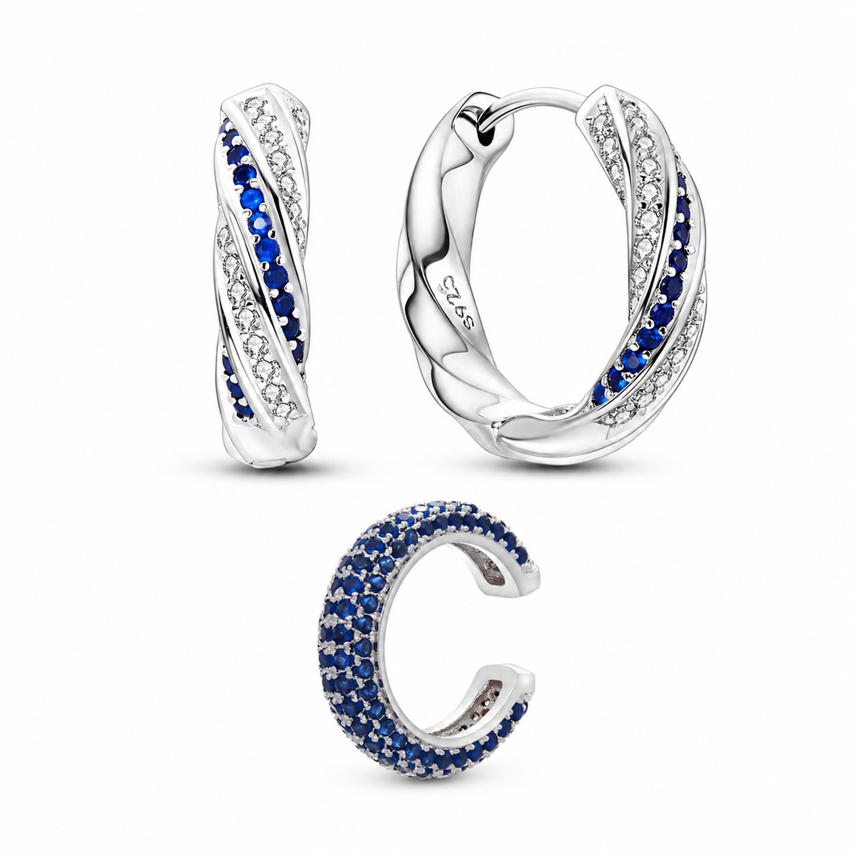 Set Royal Blue - Plata de ley 925