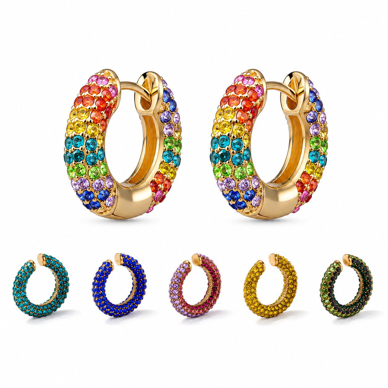 Set Oriana circones multicolor