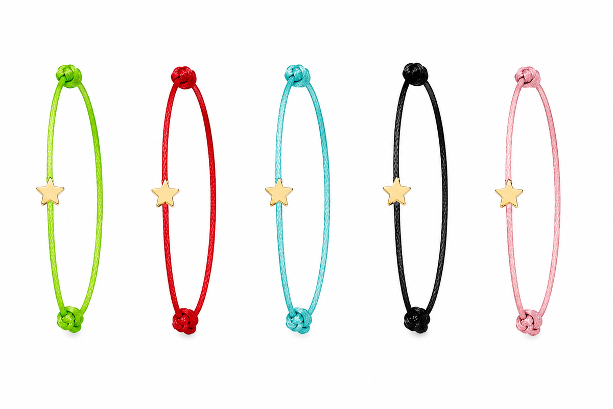 Pulsera make a wish! - set de estrellas ( El collar es personalizado )