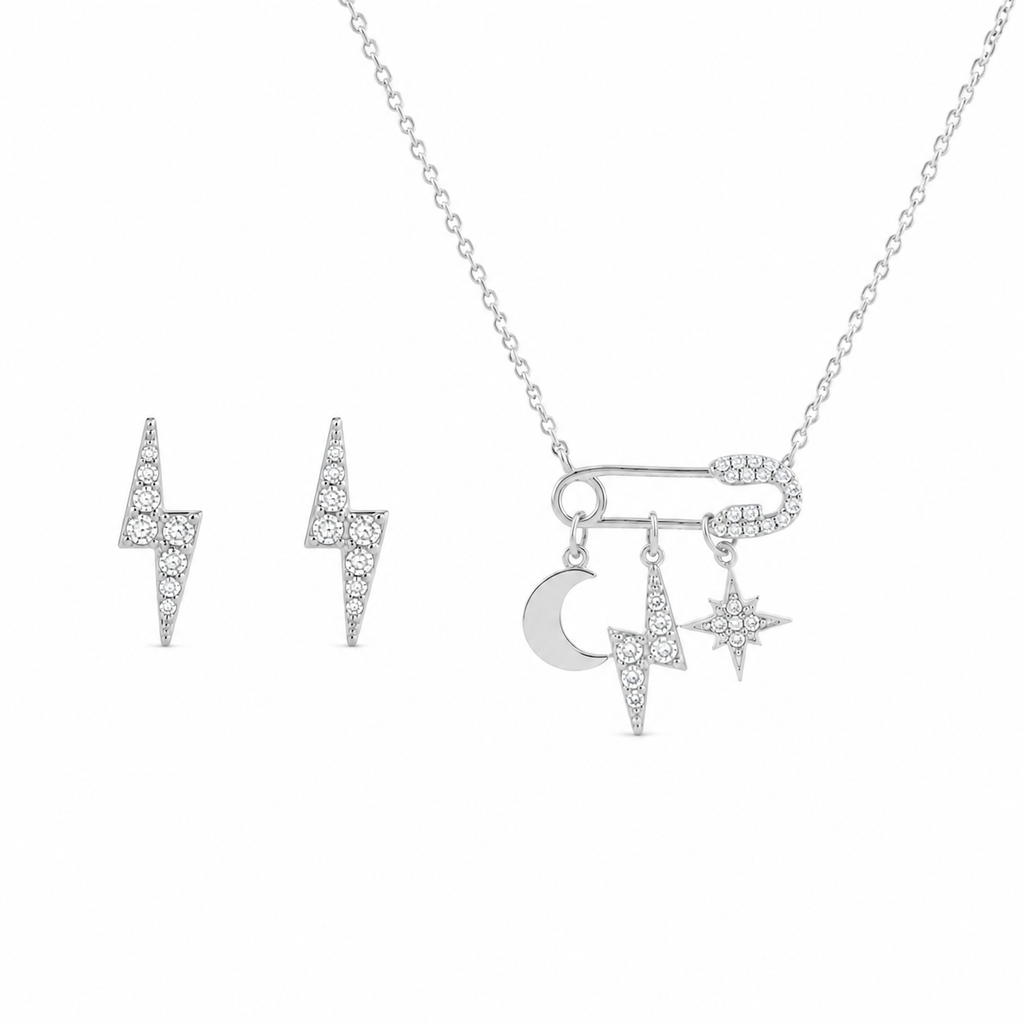 Set Thunder Clip - Plata 925