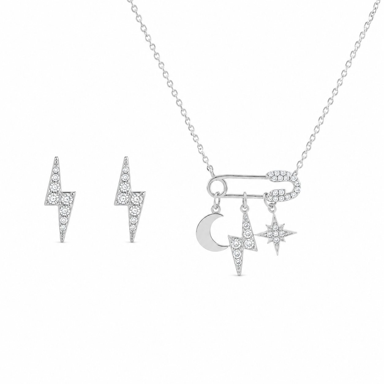 Set Thunder Clip - Plata 925