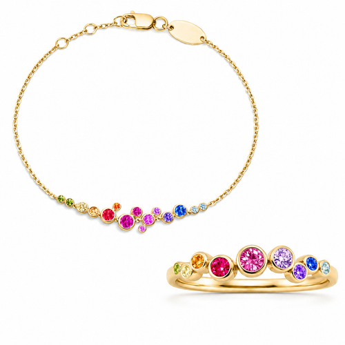 Set Spark Dots - Plata de ley 925