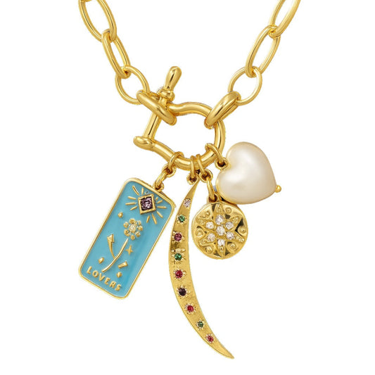 Blue magic charms