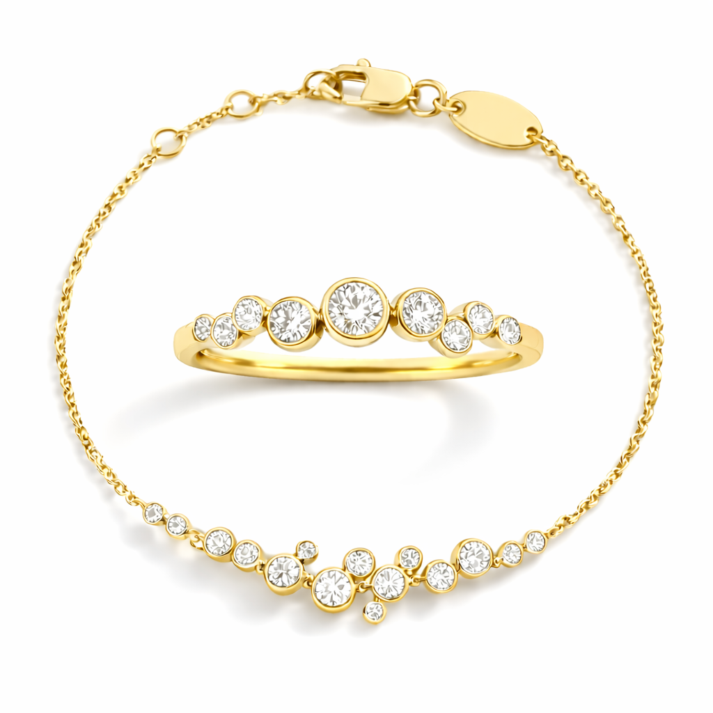 Spark Dots pulsera - PLATA 925