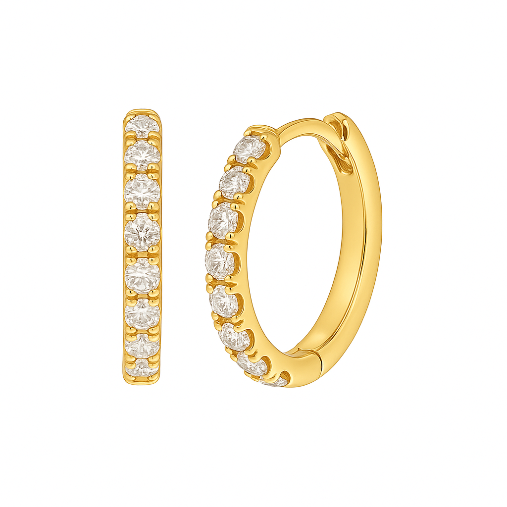 Argollita con circones de color