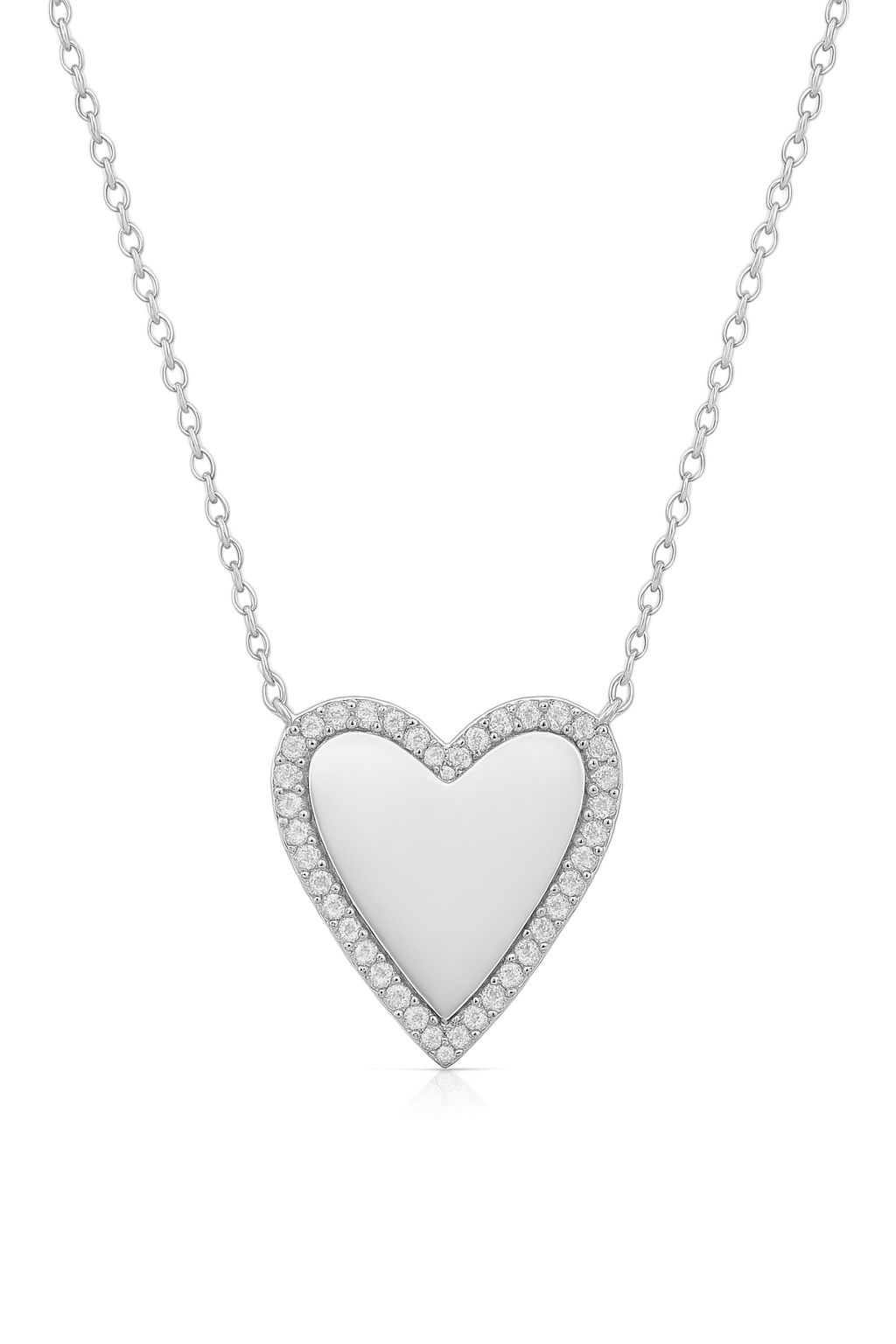 Collar de corazón para personalizar