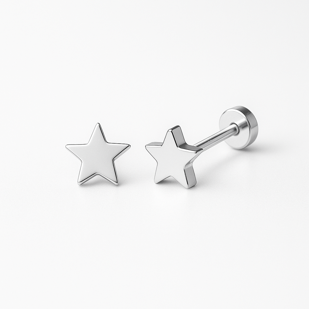 Stud estrella - Acero Inoxidable