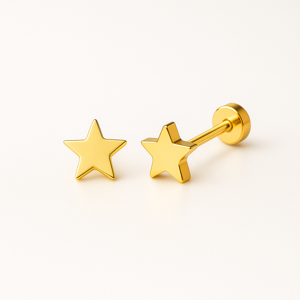 Stud estrella - Acero Inoxidable