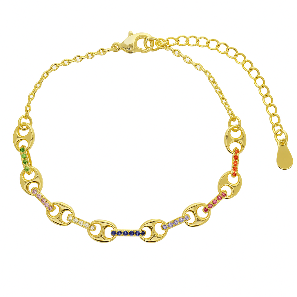 Pulsera multicolor