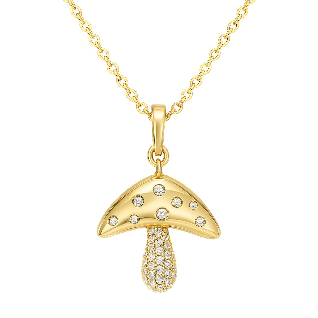 Dije de hongo brilliante