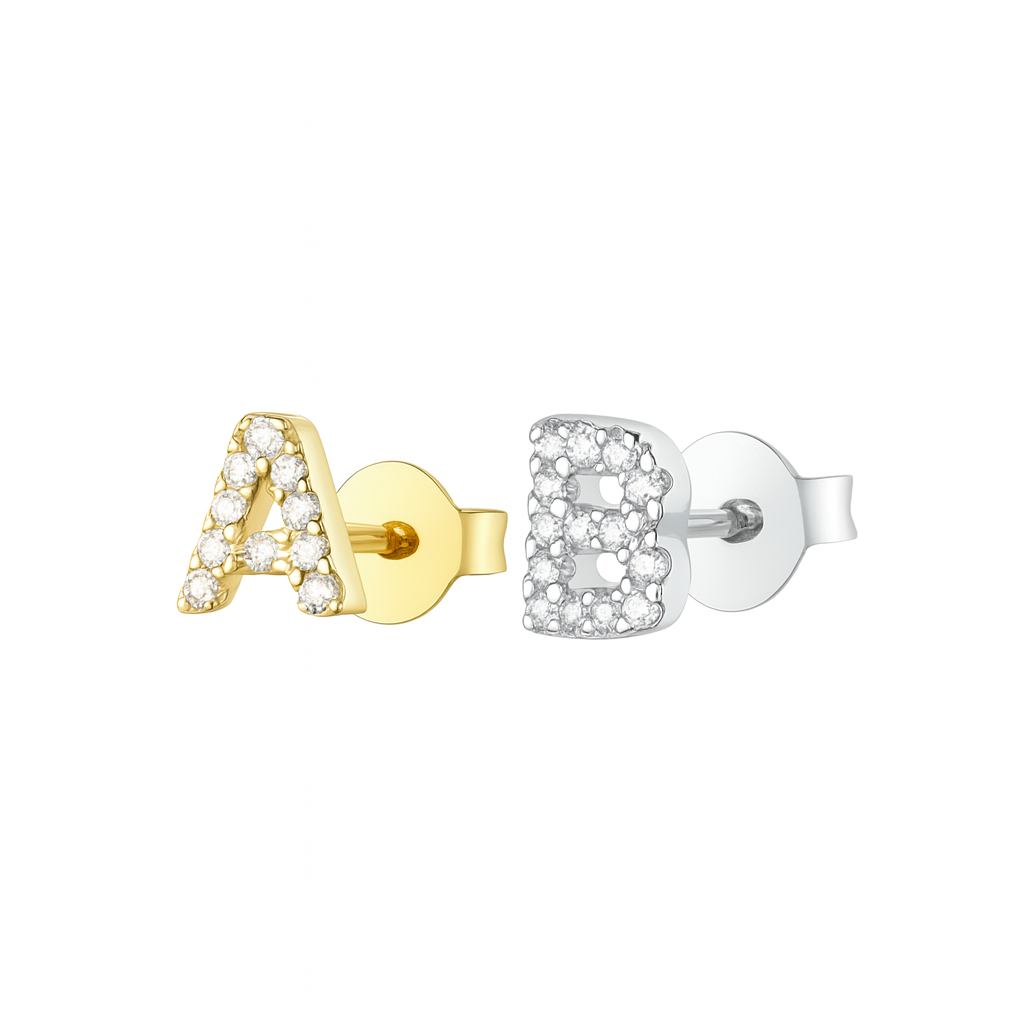 Stud de inicial - Plata de ley 925
