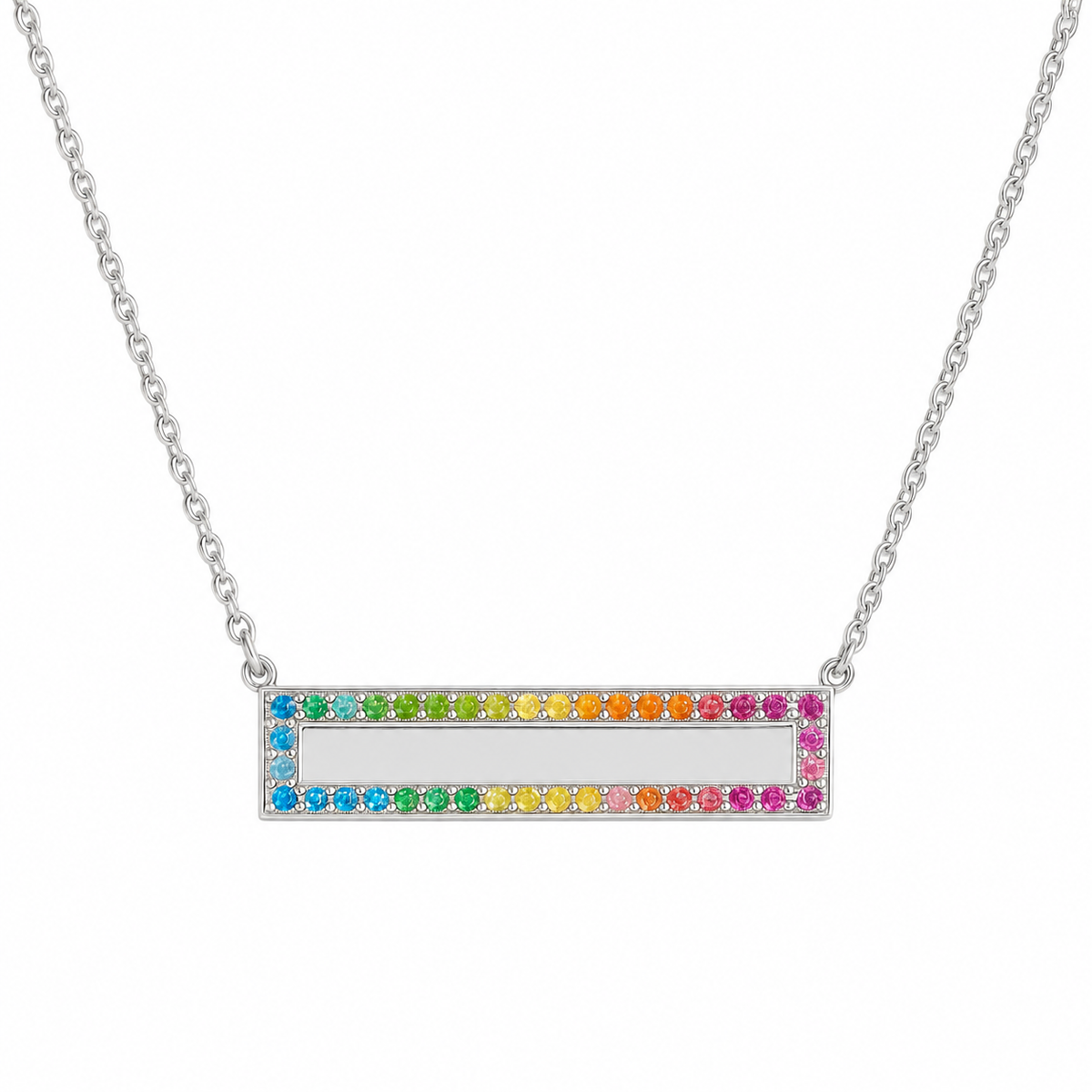 Placa para personalizar con láser multicolor