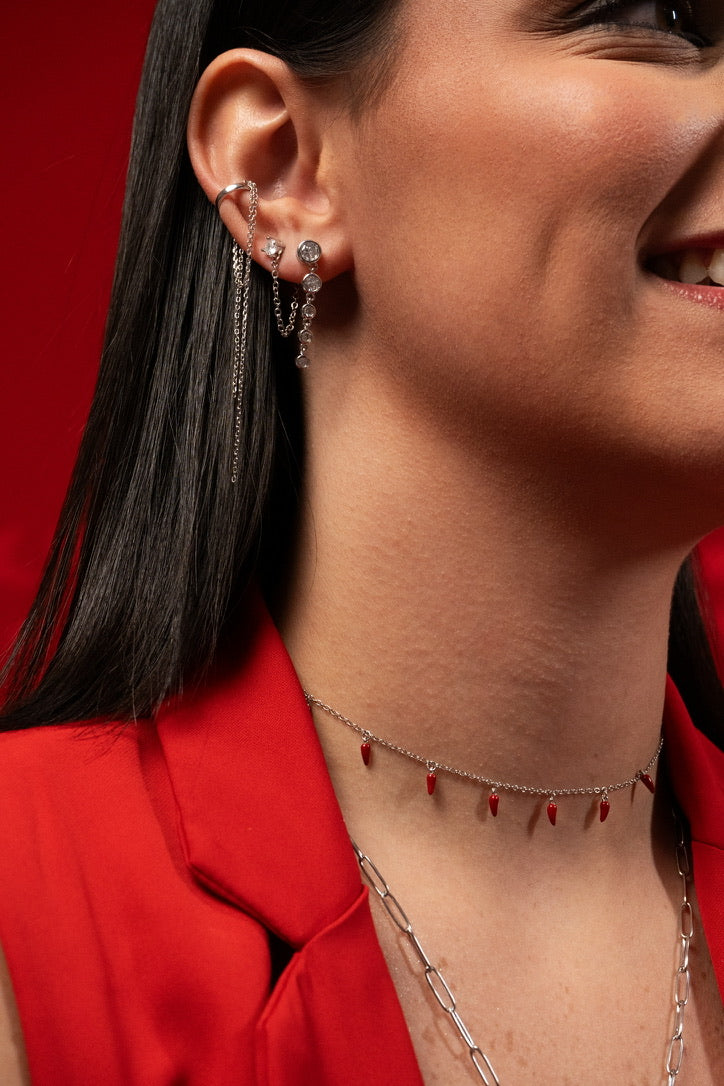Collar hot chilli pepper