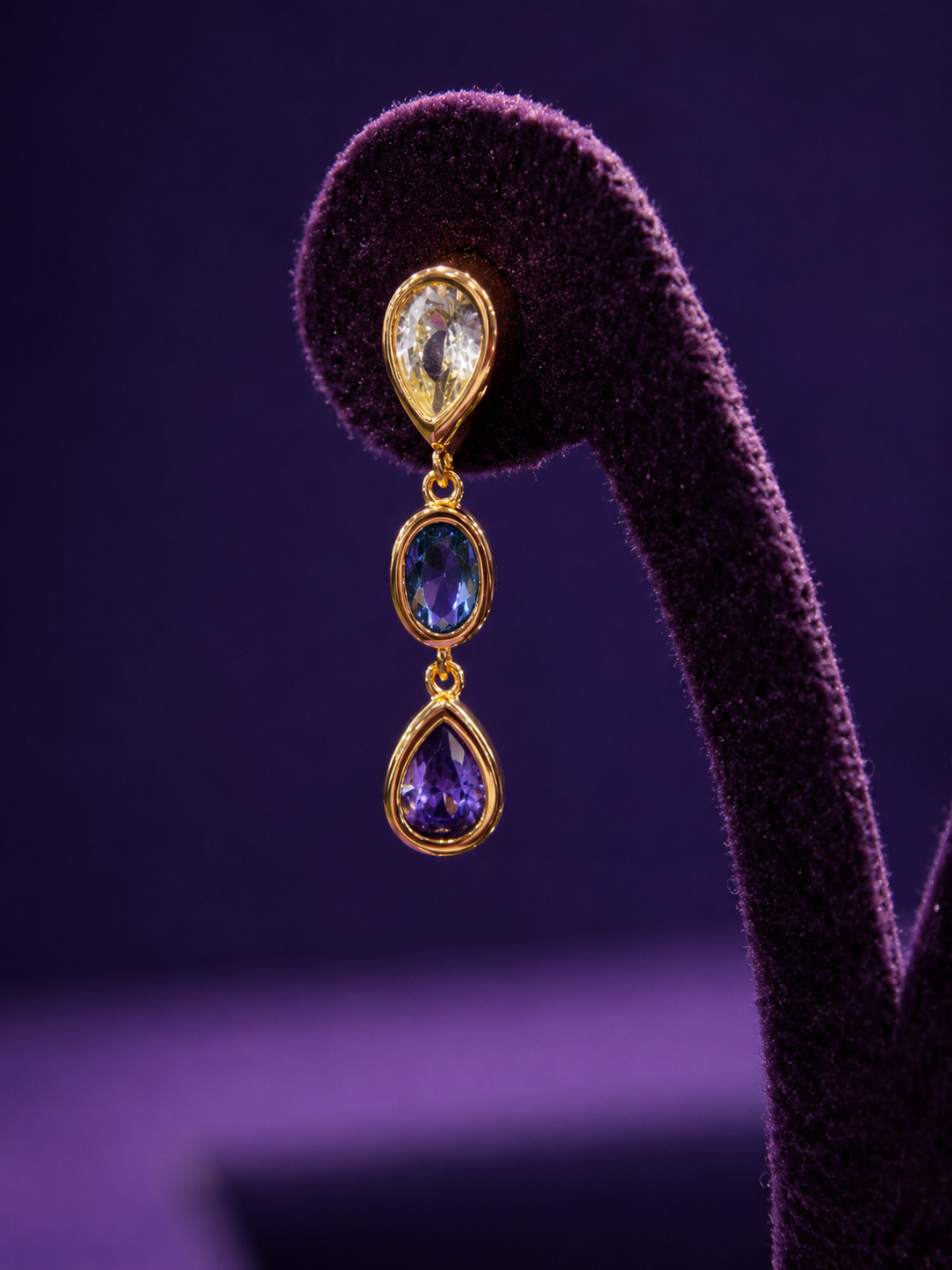 Asymmetric Emerald Drops