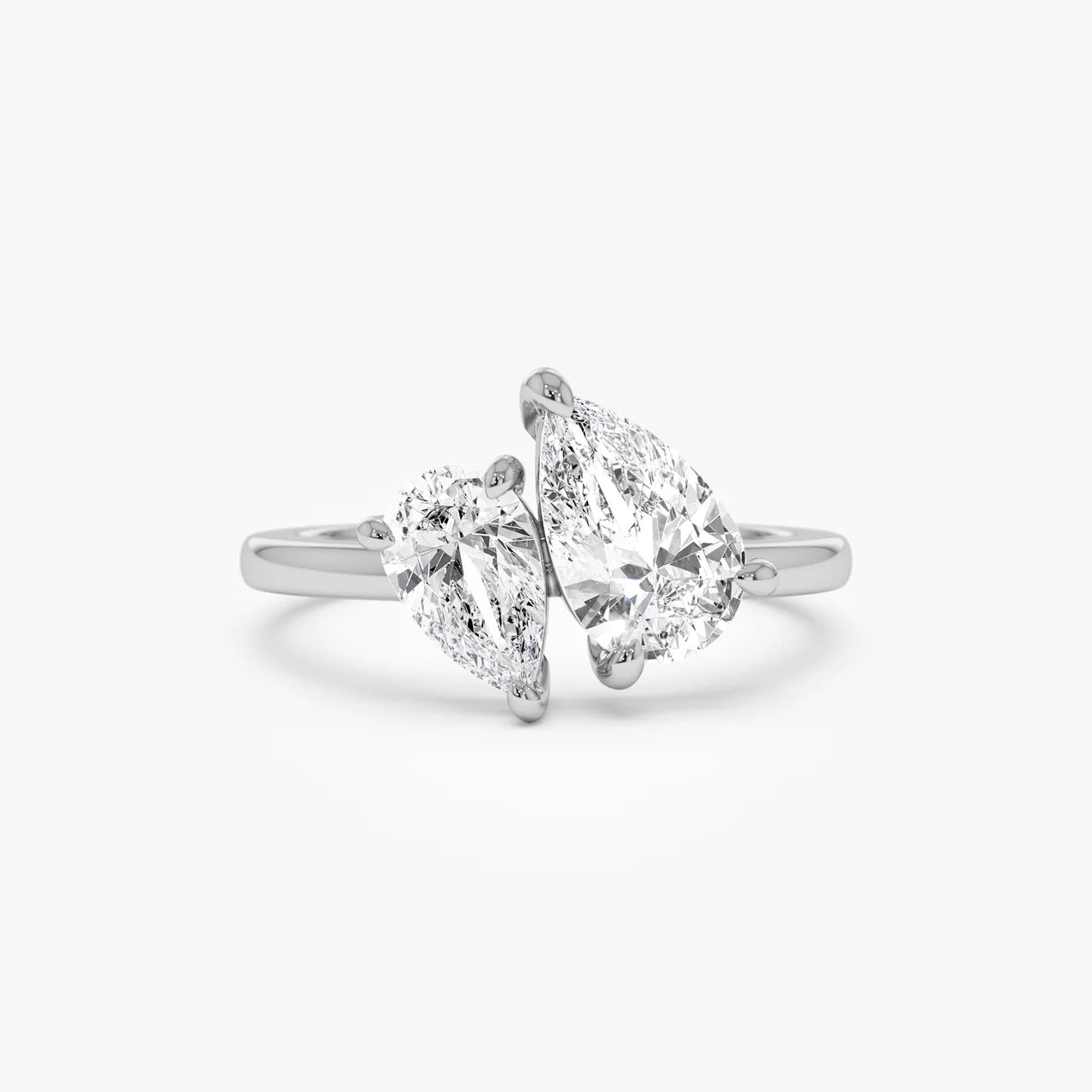Anillo Dualidad - baño de plata
