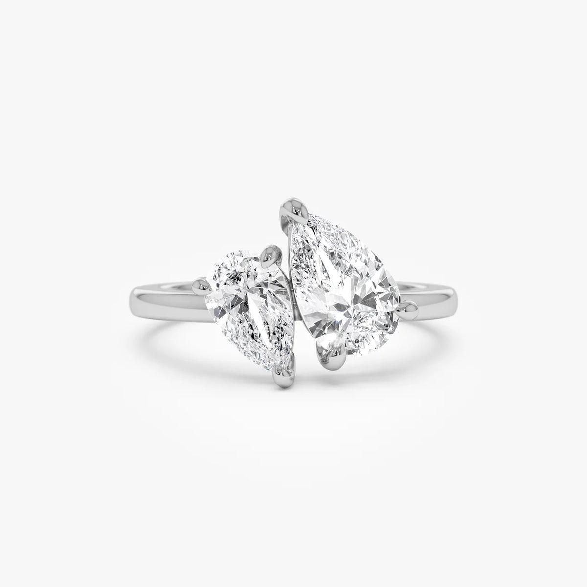 Anillo Dualidad - baño de plata