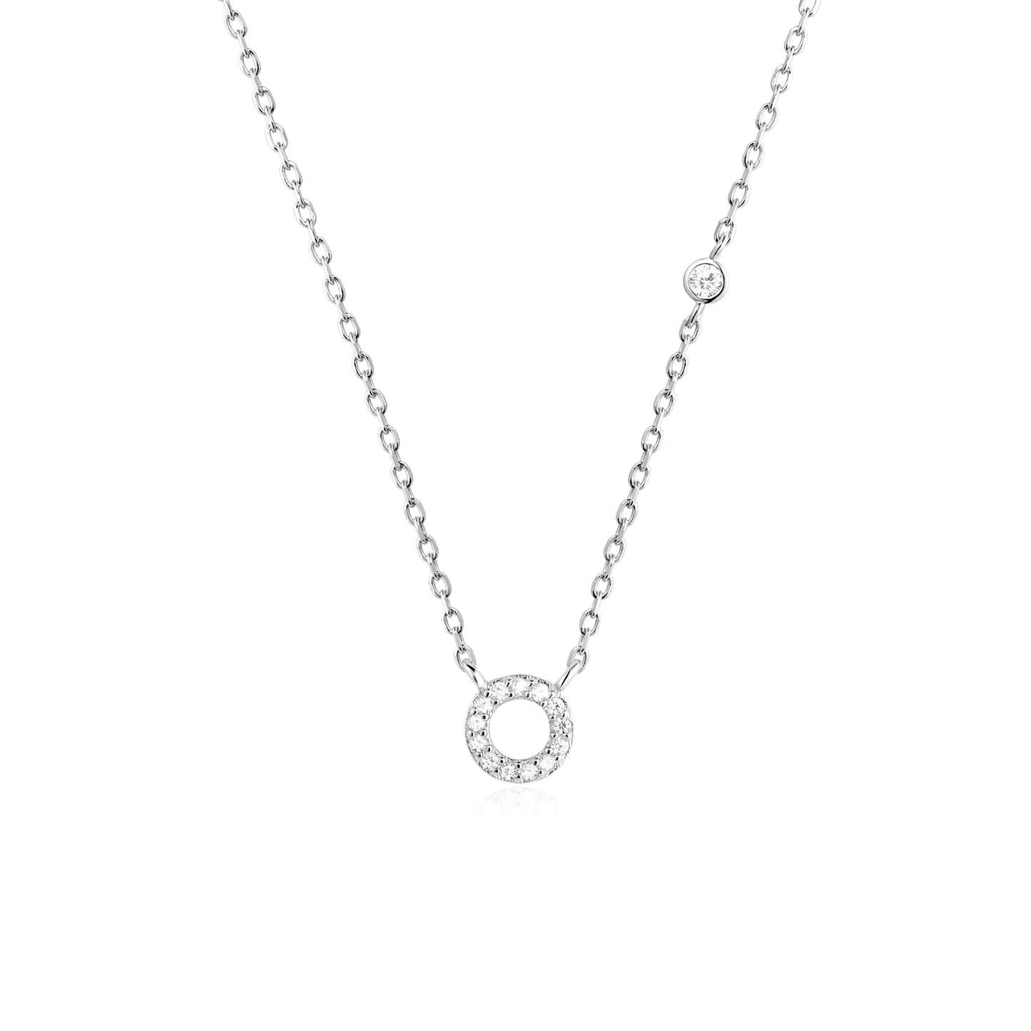 Collar de inicial - Plata de ley 925