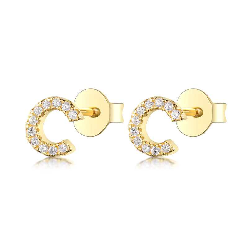 Stud de inicial - Plata de ley 925