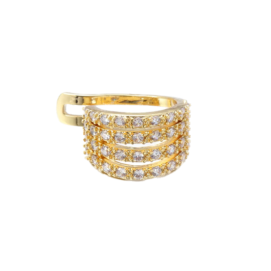 Ear cuff de tiras